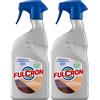 FULCRON Super Antipolvere Multisuperficie 750 ml, Detergente Antistatico per Tutte le Superifici Senza Risciacquo, Rimuove Polvere e Macchie, Profumo Fresco, No Aloni (Confezione da 2)