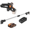 WORX WG327E.2 Mini motosega a batteria 20 V con asta di prolunga