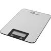 LITTLE BALANCE 3070 Starty Slim, Bilancia da cucina, Bilancia alimentare elettronica, Pasticceria & Cucina, Extra-piatto, Schermo LCD, Vetro Temperato, 5 kg/1 g, Inox