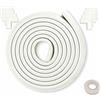 HIMRY 5M Protezione per spigoli + 8 Protezioni Angolari, L-Forma Kit Protezioni Antispigolo Schiuma, Protezione Bordi & Angolari, Extra spesso, Off-Bianco KXD7000 Set Off-White