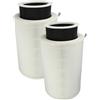 vhbw 2 Filtro per Xiaomi Mi Air Purifier 3C Mi Air Purifier 3H purificatore d'aria