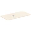 Ideal Standard - Ultra Flat S+, Piatto doccia rettangolare ultrasottile in resina effetto pietra, 140x70cm, Ideal Solid, Scarico lato corto, Sabbia