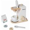 Macchina Caffè in Legno Giocattolo Educativo Caffettiera Realistico per Bambine