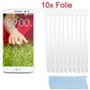 Cadorabo 10x Pellicola Protettiva Protezioni Schermo per LG G2 MINI