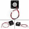 Areyourshop 10x Brushless Computer DC Raffreddamento Ventola 12V 4020s 40x40x20mm 0.13A 2Pin