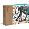 Clementoni-16217-My Zampe, there is a children's puzzle party, multicolour, 1621