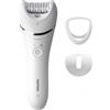 Philips Epilator Series 8000 BRE700/00 Epilatore Wet & Dry Pinzette Ceramica