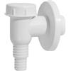 AlcaPlast APS2 Sifone per lavatrice, lavastoviglie, asciugatrice con pompa di calore, bianco