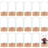 BENECREAT 30 Confezione di Vasetti di Vetro da 20 ml, Espositore in Vetro