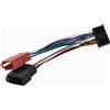 AEG Adattatore ISO autoradio ABS nero cavo 20 pin connettore per din per AEG