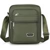 Borsello Lavoro Uomo Messenger tracolla regolabile tasche zip
