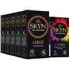 SKYN Preservativi ANALLERGICI 50 LARGE + 5 Five Senses