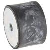 RS PRO Ammortizzatore in gomma, filettatura interna M6, Ø 30 mm x 20 mm, 50 Shore A, confezione da 4 pezzi