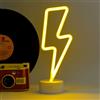 Legami - Neon Effect Led Lamp, It's a Sign, H 31cm, Flash Theme, Dual Power, USB