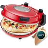 Forno grill elettrico per pizza Fun Pizza&Co Mamma Mía Vista 1200 W Timer 15 min