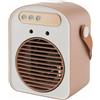Mini Raffrescatore Evaporativo Ricaricabile Ventilatore da Tavolo per Scrivania