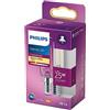 Philips Lampadina LED Tubolare Filamento, Equivalente a 25W, Attacco E14, Luce B
