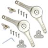 Braccetto Leva Snodo Klok XL FERRARI per Ante Ribalta Vasistas Legno DX SX 2 Pez