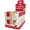 Cereria Di Giorgio - Display con 6 Candele Sfera e 6 Candele Cero - Profumazioni assortite (North Pole, Holiday, Candy Canes) - Astuccio Decorato - Pocket Season Natale