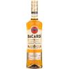 Bacardi BACARDÍ Carta Oro Gold Rum, Vol. 40%, 70 cl / 700 ml, iconico rum dei Caraibi, ideale per il cocktail Cuba Libre