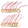 20 Pcs Microfono Drum Trigger Cicalino Piezoelettrico Disco Tamburo Musicale