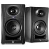 Kali Audio - LP-UNF-EU Coppia di monitor Ultra Near Field biamplificati 160 watt, sistema audio di alta qualità, monitor da studio, EQ limite, connettività hi-fi con Bluetooth/USB-C, TRS, RCA, nero