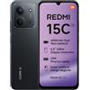 XIAOMI REDMI 15C 5G, Smartphone 4+256GB, Nero, Display 6,9 120Hz