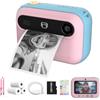 myFirst Camera Insta 20, Fotocamera Digitale a Stampa Istantanea per Bambini con Foto da 16MP, 1080p, Obiettivo Selfie, Stampa Illimitata, Scheda di Memoria fino a 32 GB Non Inclusa, Rosa