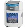 Leitz IQ OptiMax Autofeed 150 Distruggidocumenti P4, 150 fogli | Taglio incrociato, rotazione cestino, cestino 15L 150 x A4, silenzioso, GDPR, ufficio e casa