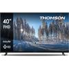 Thomson TV 40 Pollici (101 cm) FHD Easy TV, TV Digitale LED (Non-Smart), Triplo Tuner (DVB-T/T2/C/S/S2), Dolby Audio, Modalità Hotel, Lettore Multimediale, Telecomando Retroilluminato, 3x HDMI