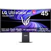 LG 45GX950B Monitor UltraGear OLED Gaming 45, 21:9 curvo, Classe F