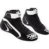 Omp Scarpe First Race my2021 Nero/Bianco Taglia 46 Fia 8856-2018, Stivali Unisex Adulto, Standard, EU