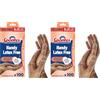Spontex Guantes Vinilo Protect (100 Unidades) Talla Grande-L (Confezione da 2)