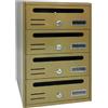 KASART CASSETTA POSTALE 4 posti - bronzo - cm. 30,2x17,5x H. 42,5 - KASART