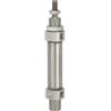 RIEGLER 114902-11.DM.32500 - Cilindro rotondo MI, a doppia azione, diametro pistone 32, corsa 500, G 1/8, 1 pz