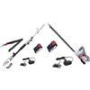 IKRA tagliasiepi telescopico ICPH 2040 incl. batteria 20 V & 76120010 tagliasiepi IAHS 20-1, incl. Batteria e Stazione di Carica