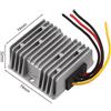 Convertitore di potenza step up 360W da 12V a 24V per camion e attrezzature pesa