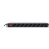 Mach Power Multipresa 8 Posti 10A/16A per Rack 19, Prese Schuko/Italiane a 45?, Interruttore Generale, Corpo in Alluminio, ?Children Safe?, Ideale per Armadi Rack e Server (AR-PDU1908)
