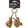 Cinereplicas Set 2 Portachiavi in metallo smaltato Masters of the Universe He-Man Skeletor