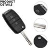 TOY40 Guscio Chiave Lama per Kia Sportage Sorento Rondo Rio Soul Ottimo