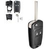 2 Tasti Per Chevrolet per cruze 10-13 Orlando Chiave Shell Remoto Case