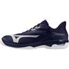 MIZUNO Scarpe da tennis MIZUNO Wave Exceed 6 SW AC 61GA2516 14 Navy White Width 4E
