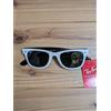 Ray-Ban Occhiali da sole Ray-Ban RB2140A Wayfarer bianchi 956 50-22 mai usati Made...