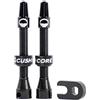 CushCore Tubeless Valves Black 44mm
