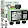 Juqg Temporizzatore di Irrigazione Automatico,Timer per l'irrigazione del Giardino co