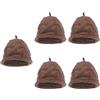 Cappello da sauna 5 pezzi Cappello alla moda per sauna Cappello da sauna per