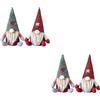 4 PC adorabili bambole gnome usura dwar bamboli nani nani decori di