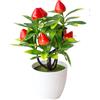 da frutto simulazione piante artificiali in con fragola arancio e pe
