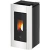 Cadel Stufa pellet 10,5kW PRINCE Plus 11 Bianco 5 stelle Classe A+ 7022076