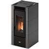 Cadel Stufa pellet 5,5kW CRISTAL 6 T1 Antracite 5 stelle Classe A+ 7025099